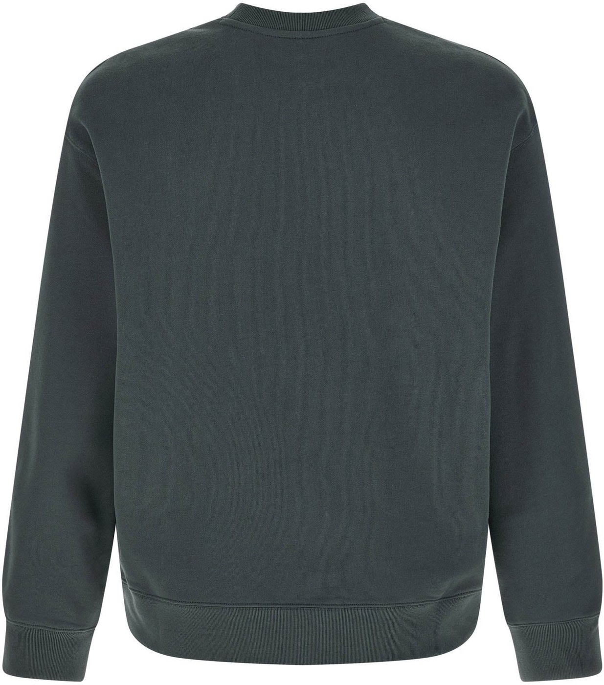 Maison Kitsuné Blue Organic Cotton Sweatshirt