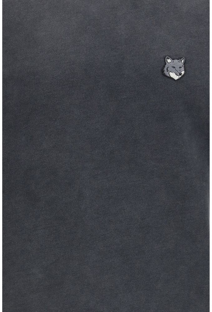 Maison Kitsuné Gray Cotton Sweatshirt