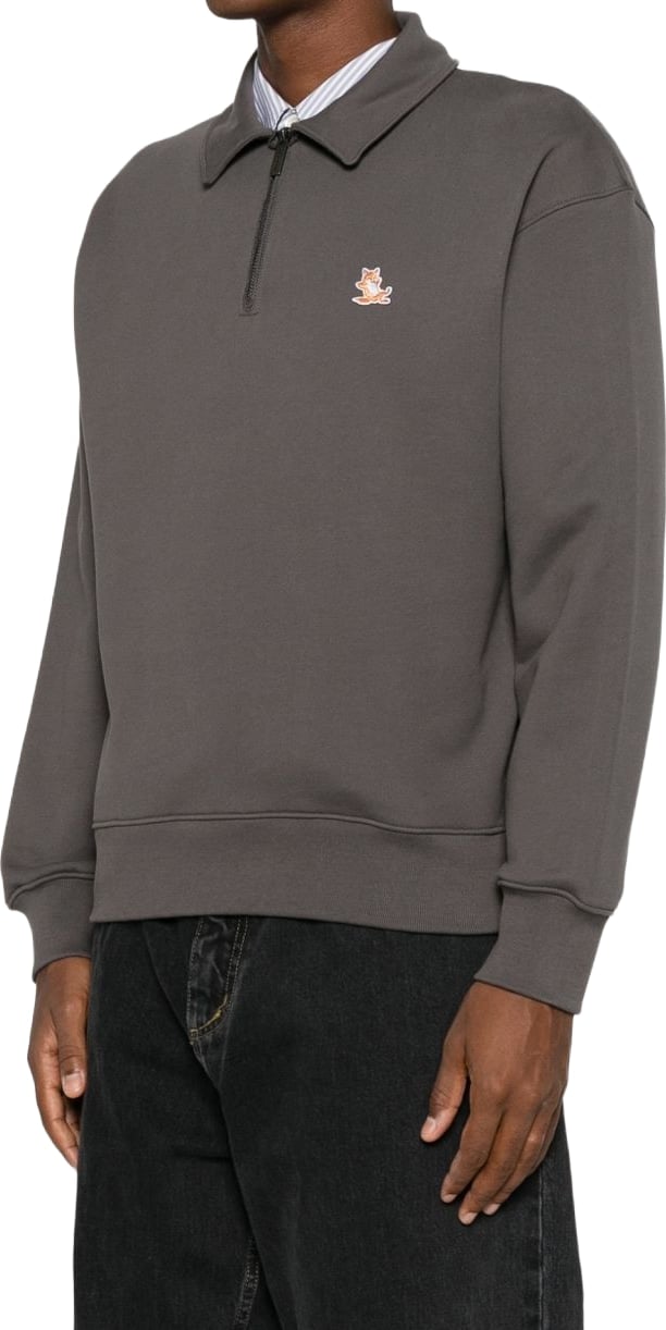 Maison Kitsune' Sweaters Dark Grey