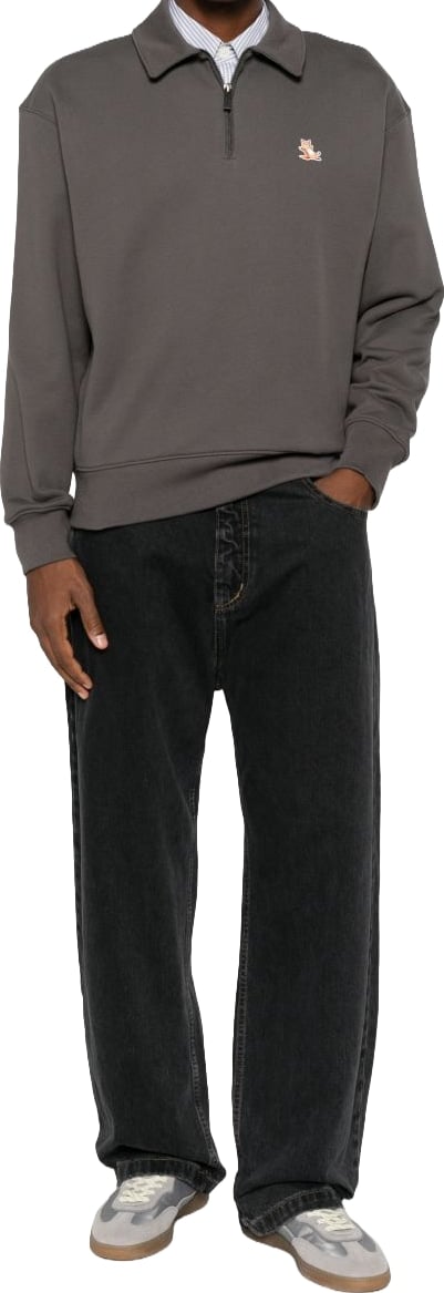 Maison Kitsune' Sweaters Dark Grey