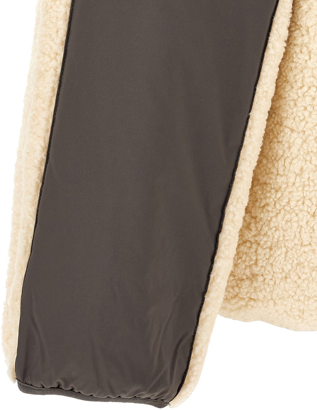Maison Kitsuné Beige Polyester Full-Length Jacket