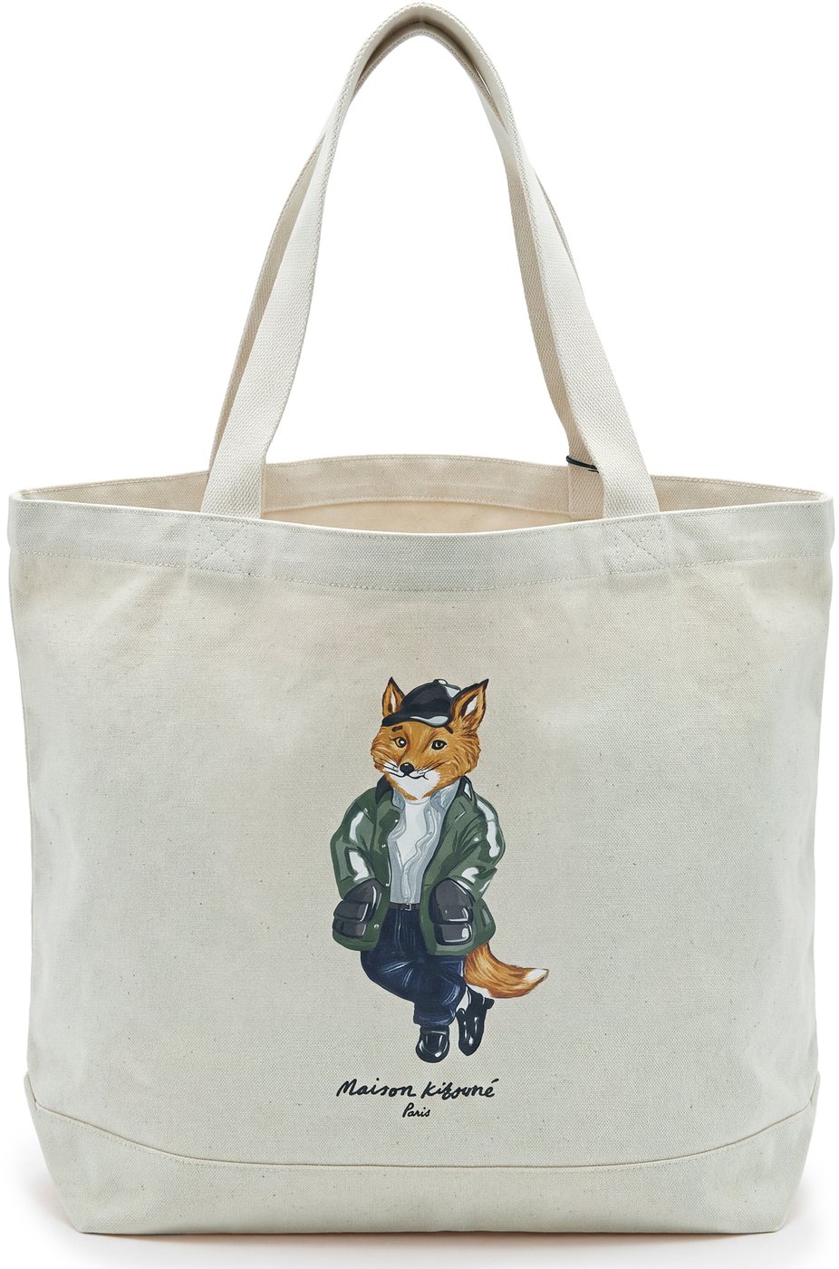 Fortune Fox tote bag in cotton