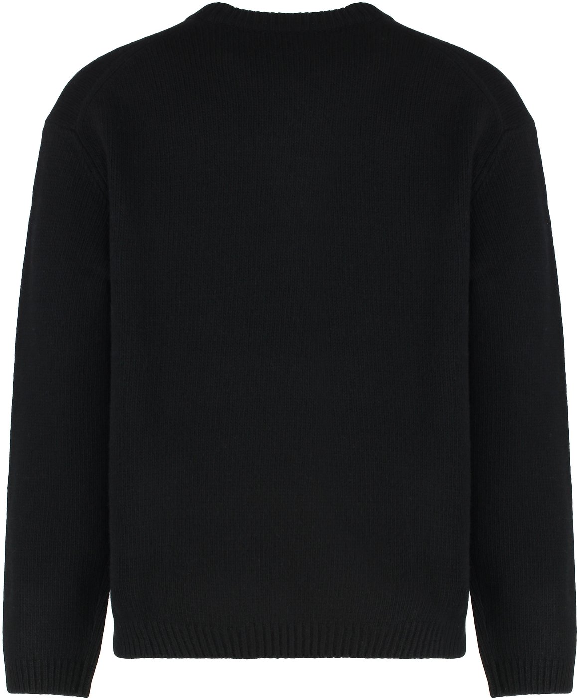 Sweater with round neck in wool