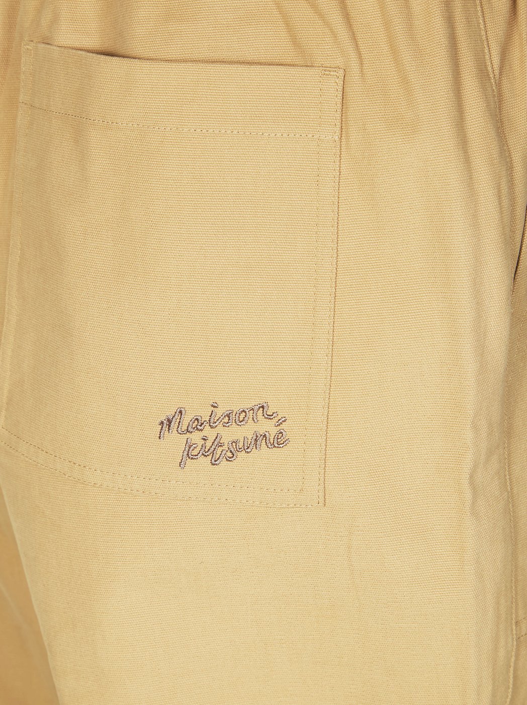 Work Elastic Waist Drawstring Trousers