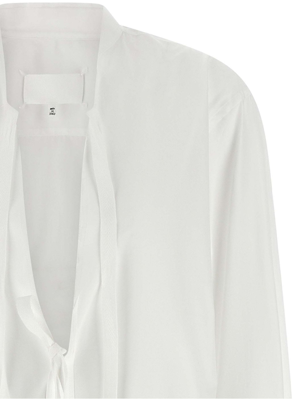 Maison Margiela White Cotton Blouse