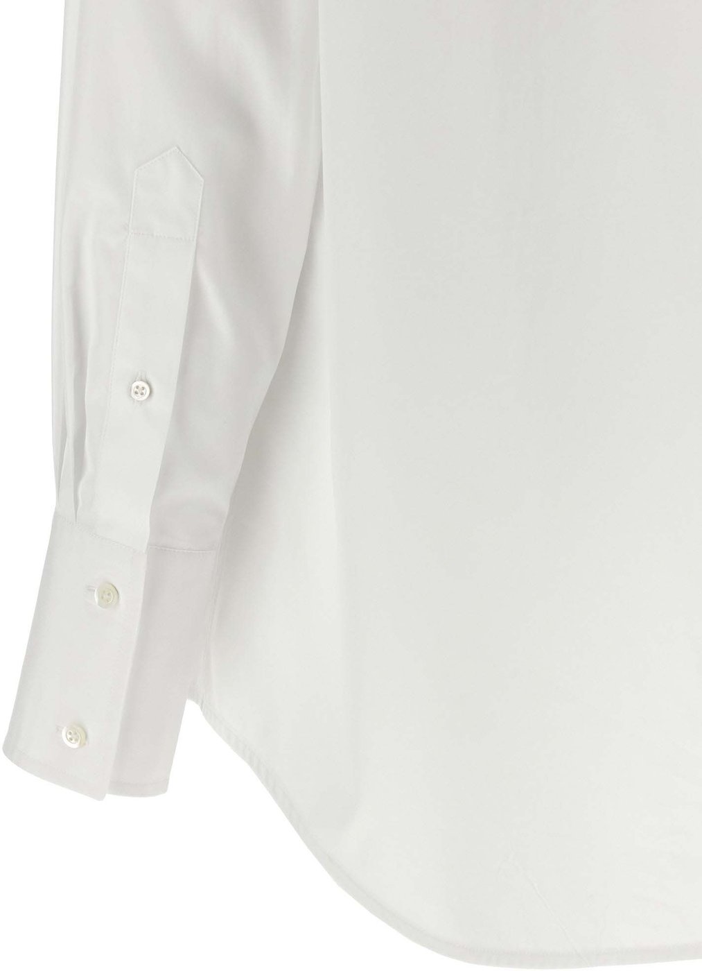 Maison Margiela White Cotton Blouse
