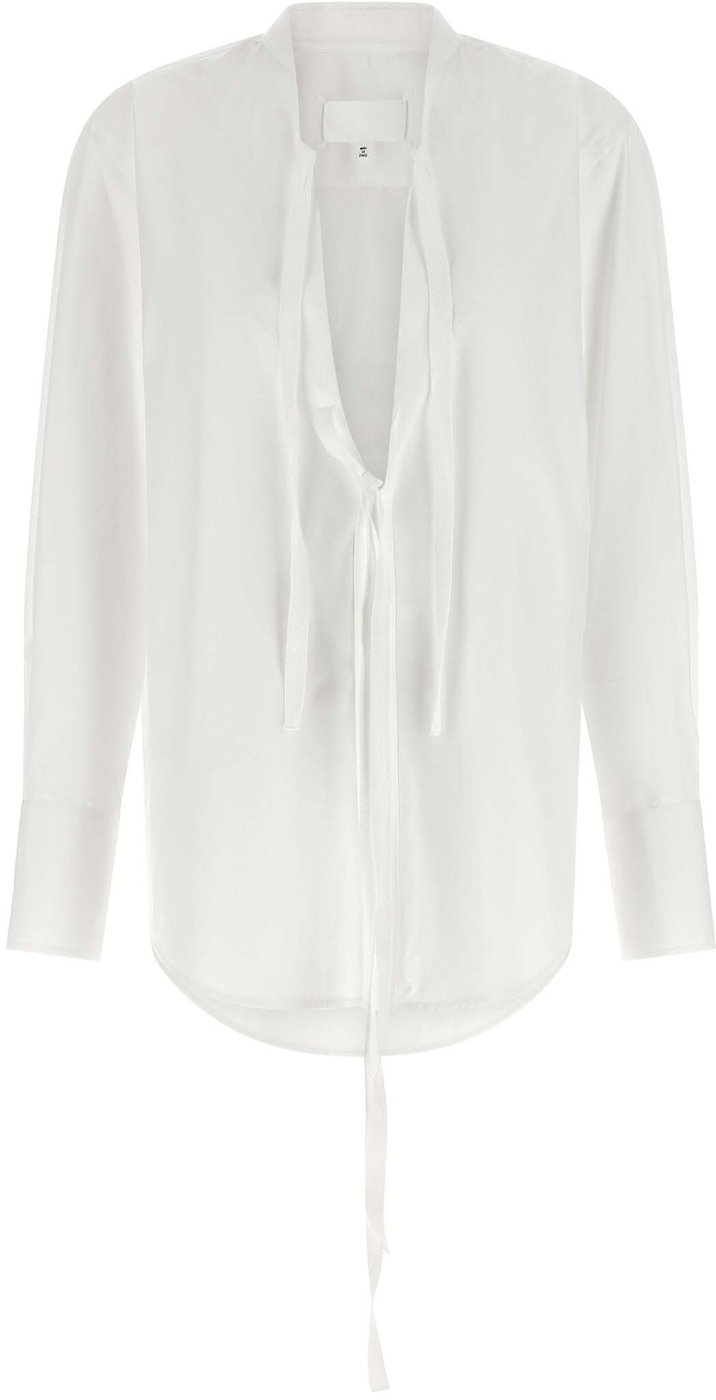 Maison Margiela White Cotton Blouse