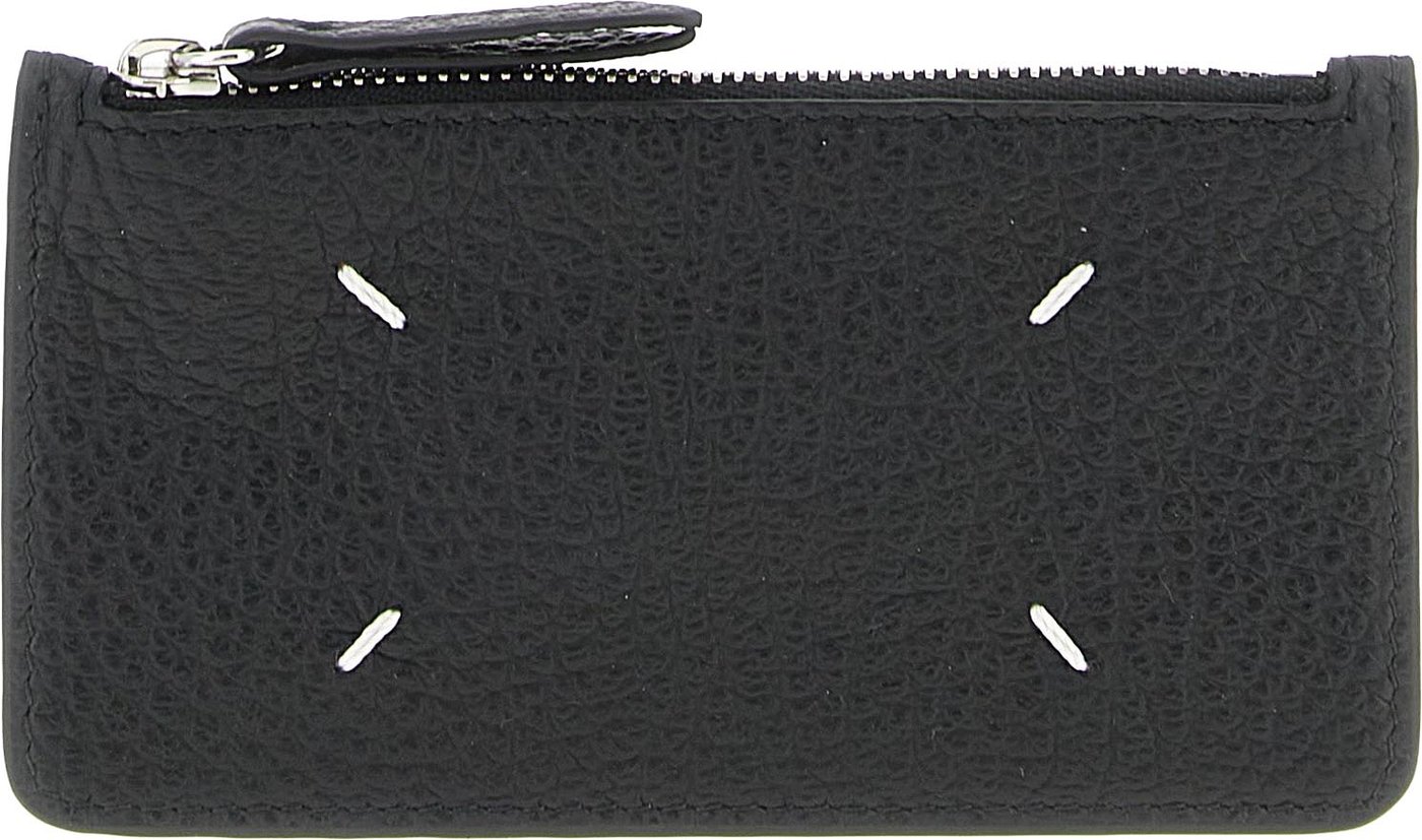 Maison Margiela Black Calfskin Cardholder