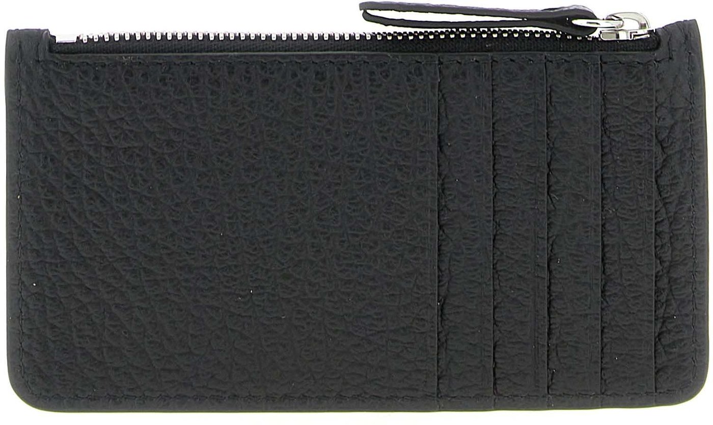Maison Margiela Black Calfskin Cardholder