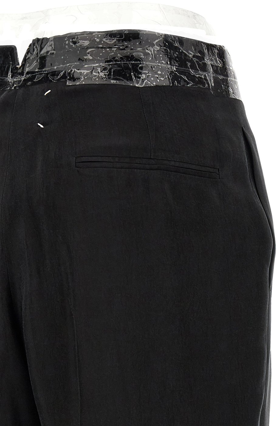 Maison Margiela Black Copper Casual Pants