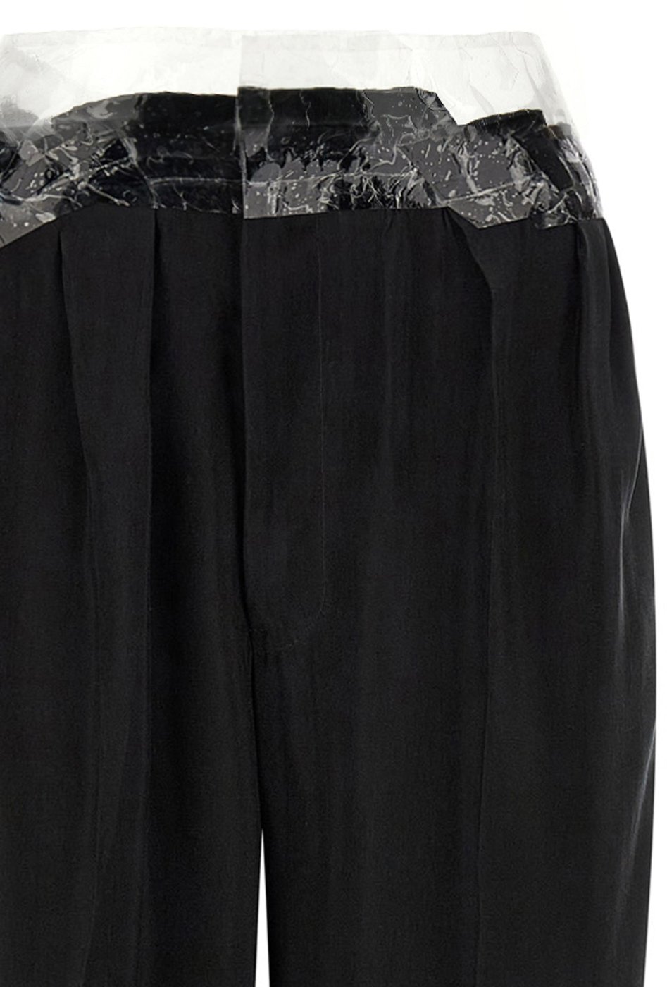 Maison Margiela Black Copper Casual Pants