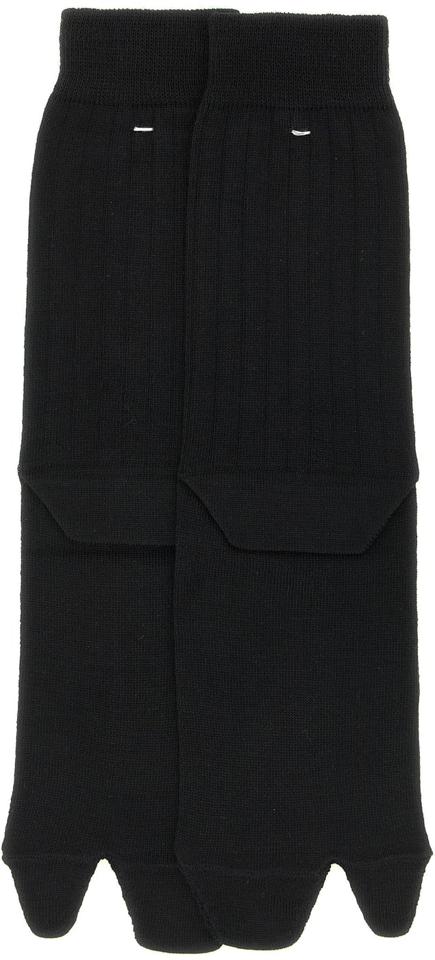 Maison Margiela Black Wool Socks