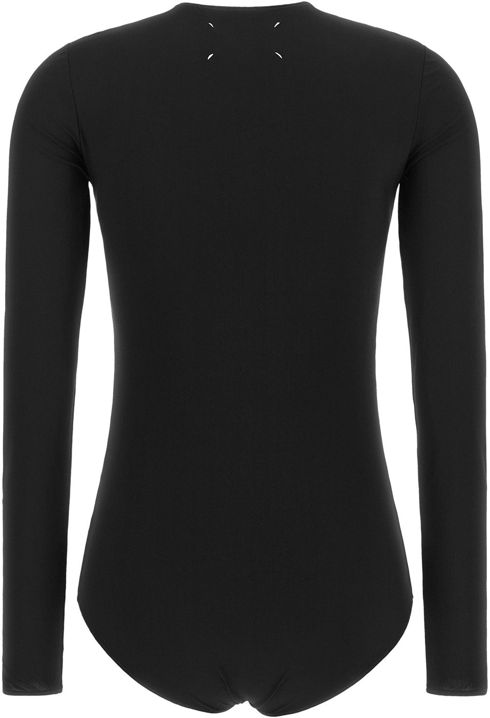 Maison Margiela Black Polyamide Bodysuit
