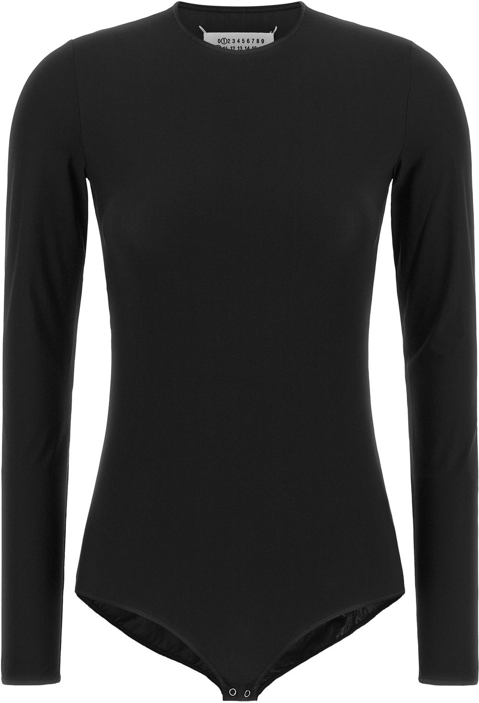Maison Margiela Black Polyamide Bodysuit