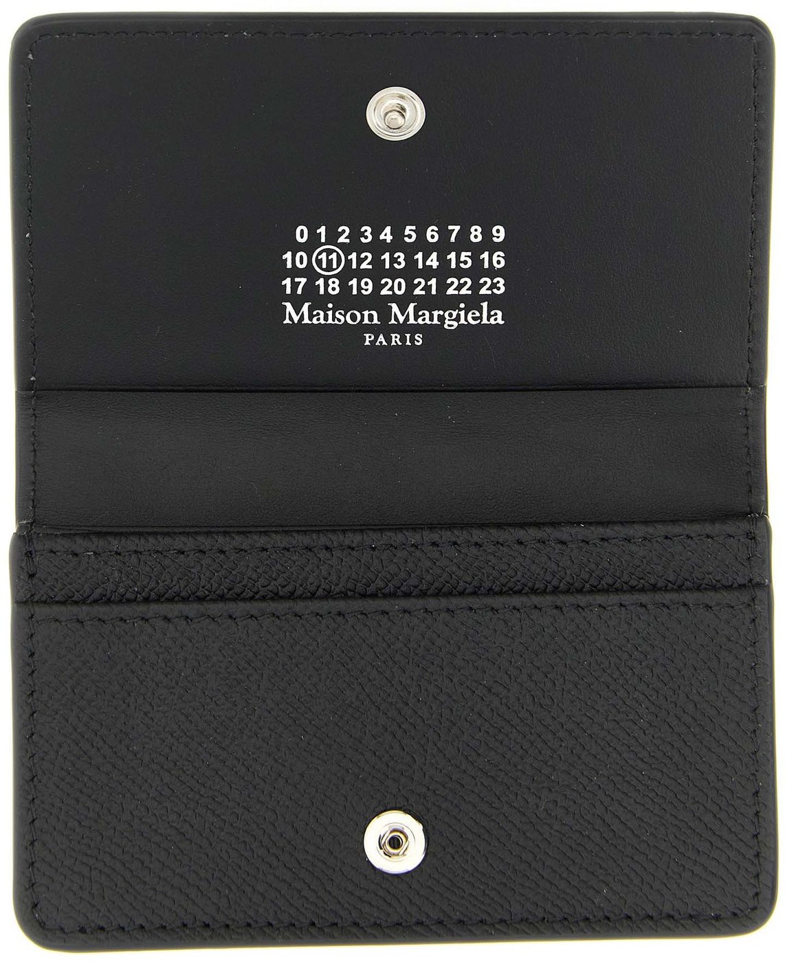 Maison Margiela Black Calfskin Cardholder