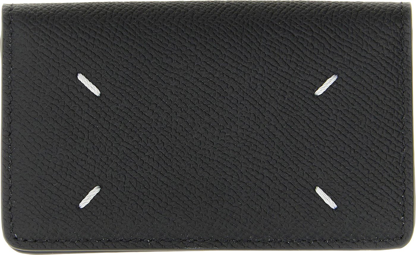 Maison Margiela Black Calfskin Cardholder