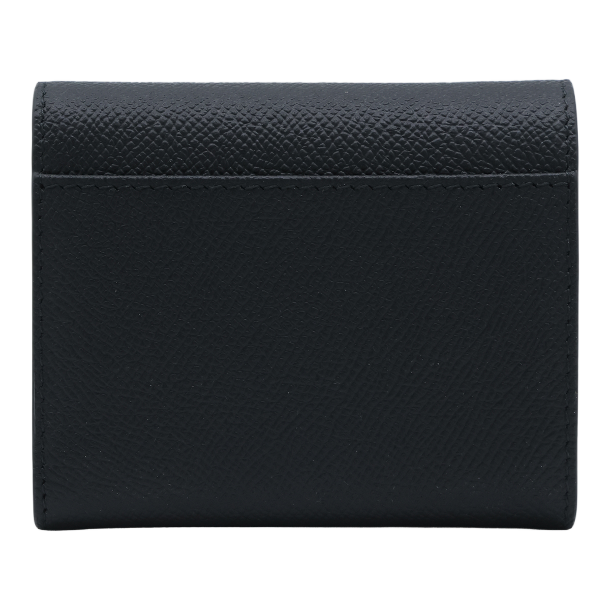 Textured Pebbled Wallet with Distinctive Stitching