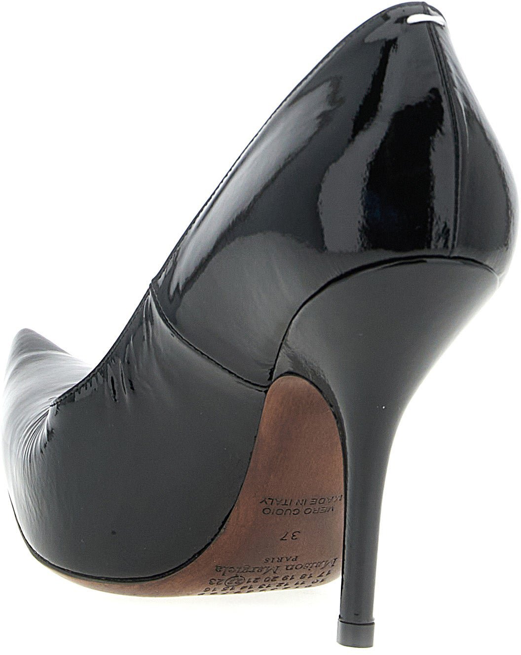 Maison Margiela Black Calfskin High Heel Pumps