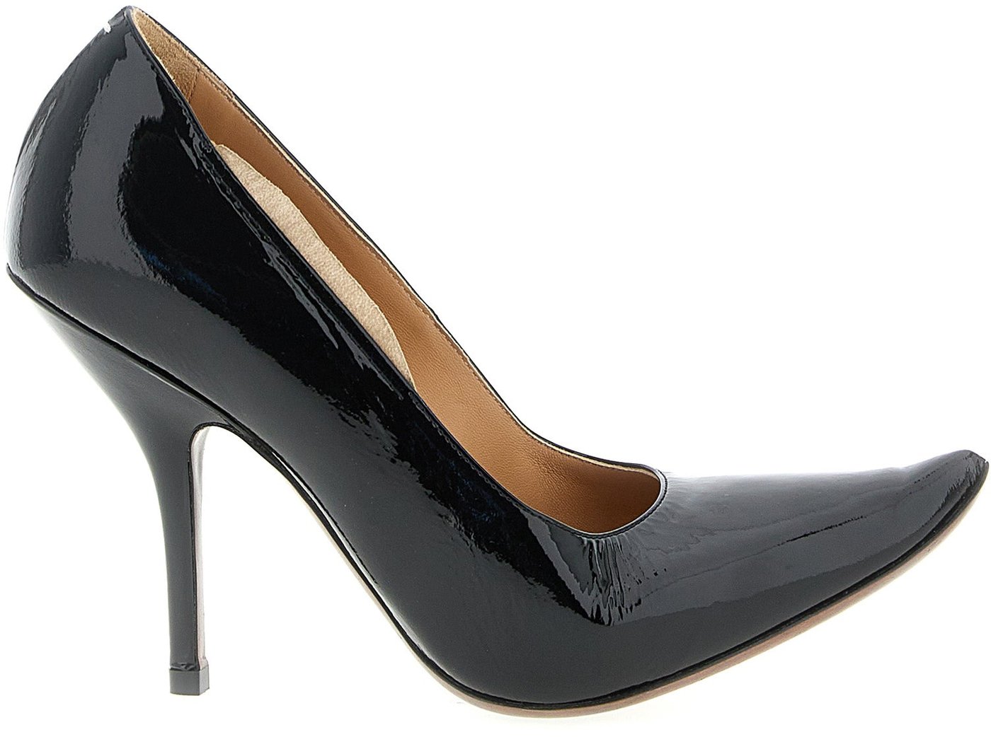 Maison Margiela Black Calfskin High Heel Pumps