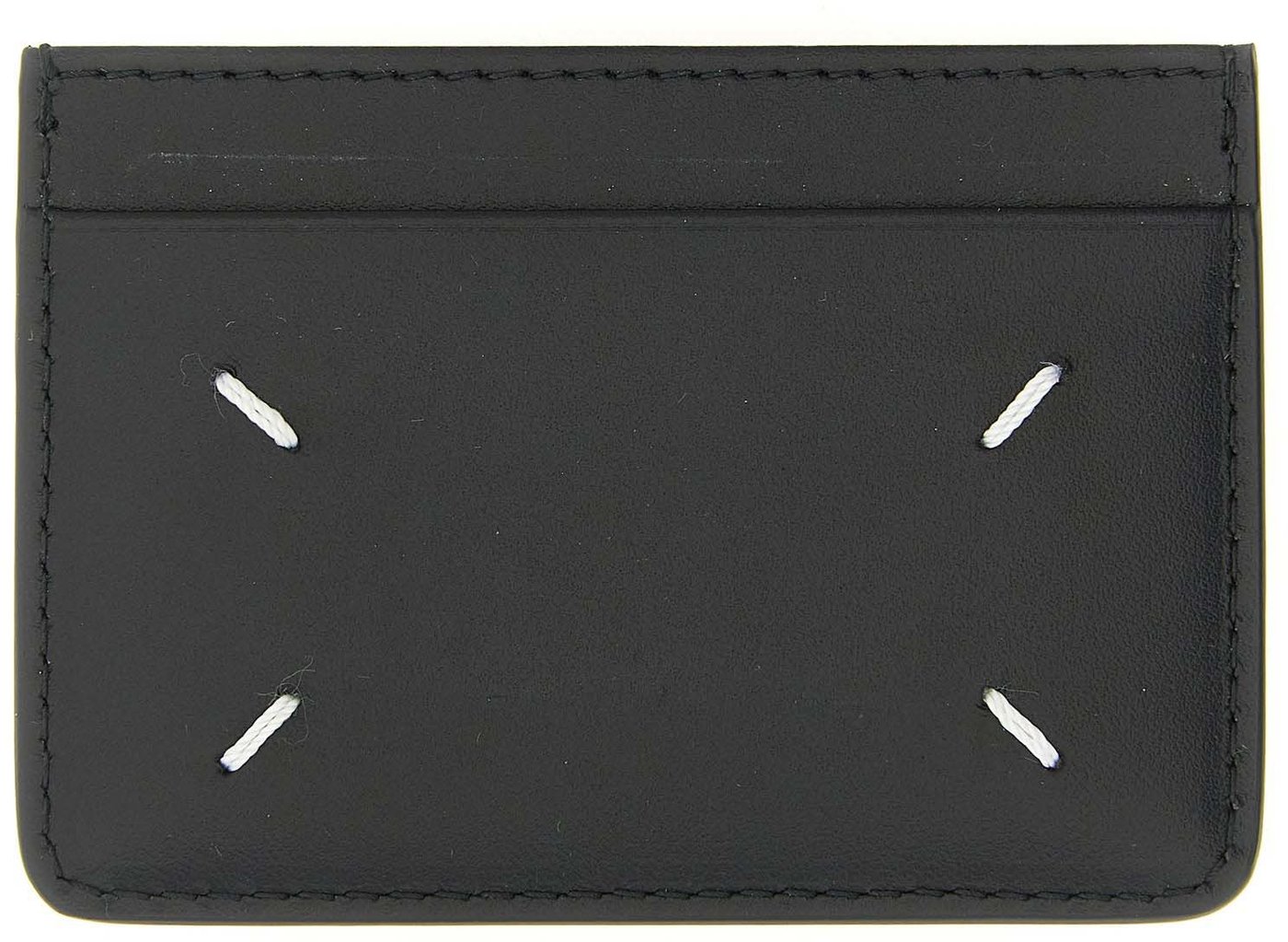 Maison Margiela Black Calfskin Cardholder