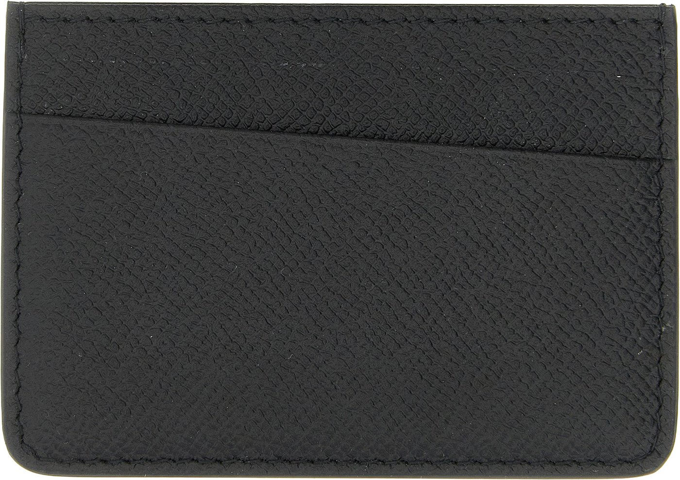Maison Margiela Black Calfskin Cardholder
