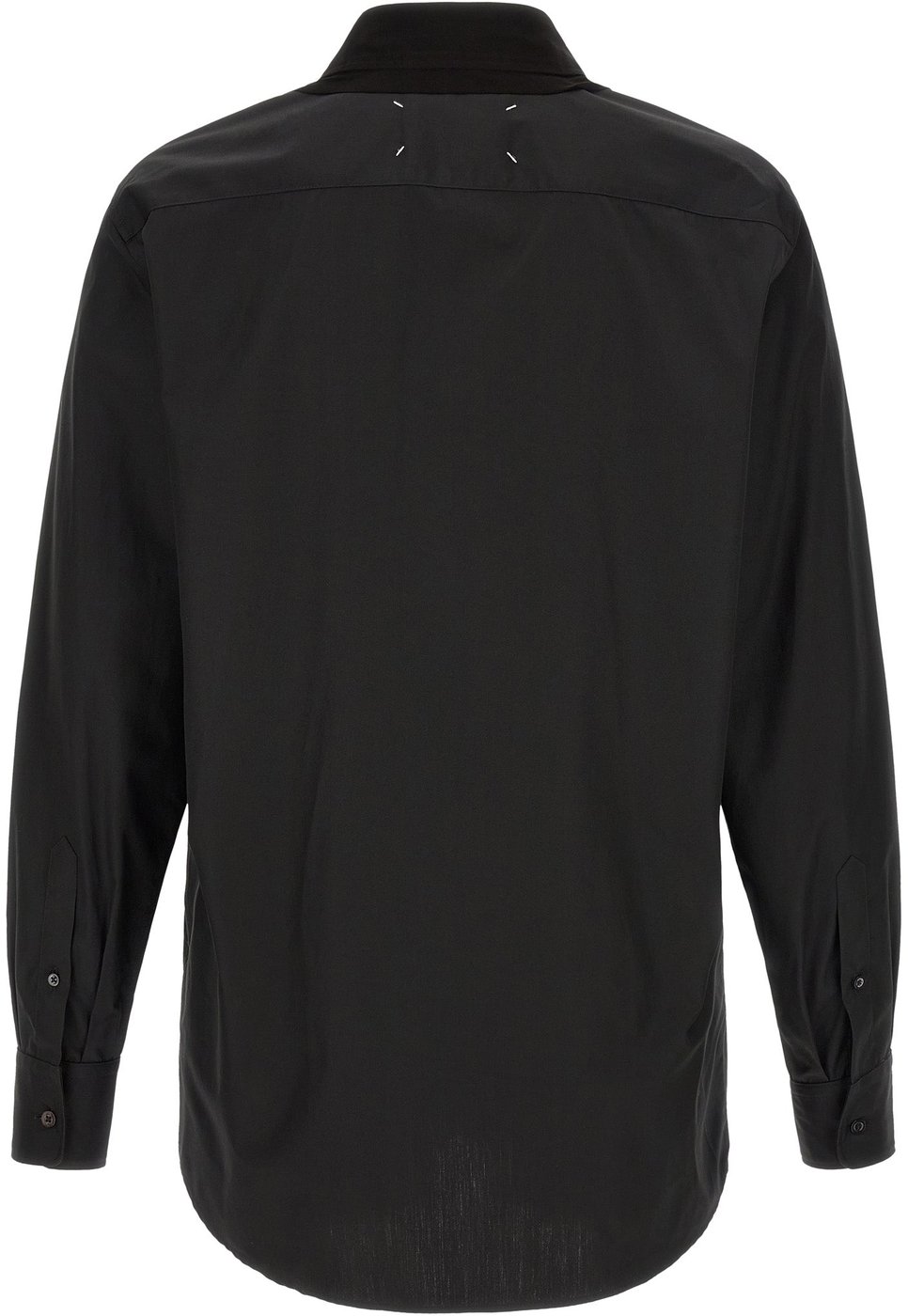Maison Margiela Black Cotton Blouse