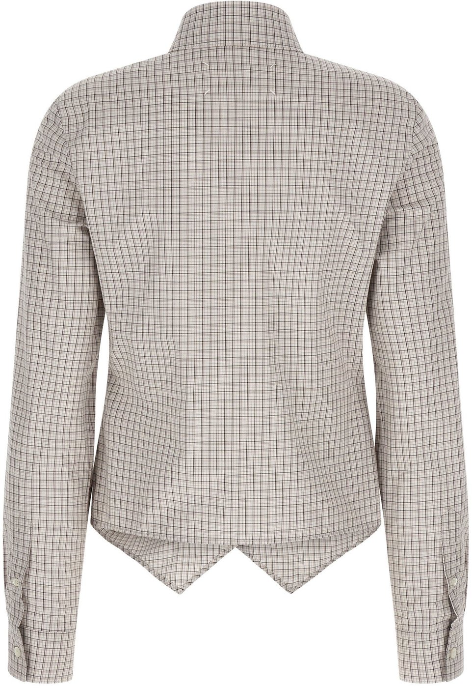 Maison Margiela Beige Cotton Blouse