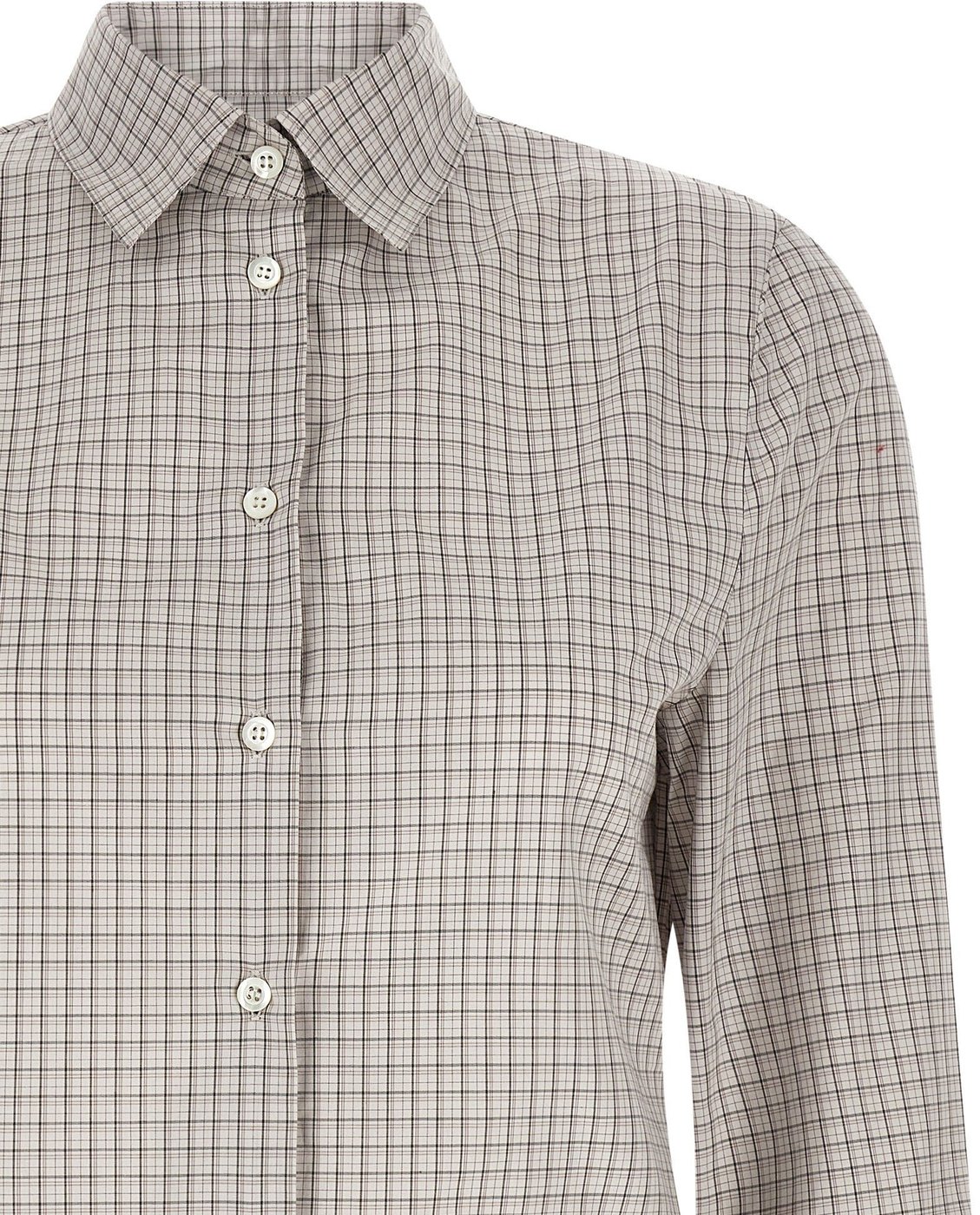 Maison Margiela Beige Cotton Blouse