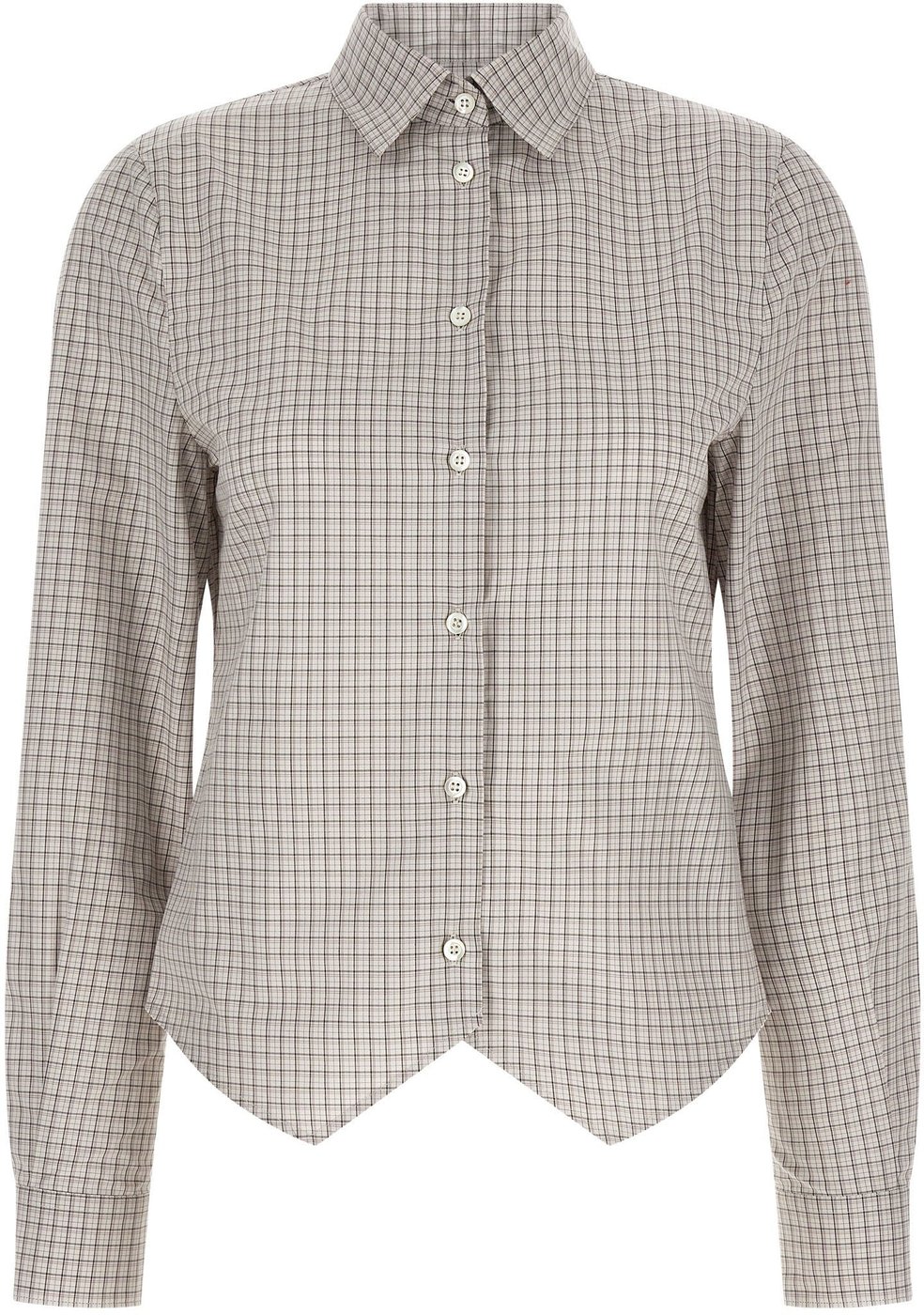 Maison Margiela Beige Cotton Blouse