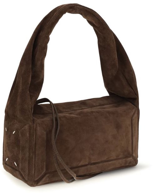 Maison Margiela Brown Calf Leather Bos Taurus Handbag