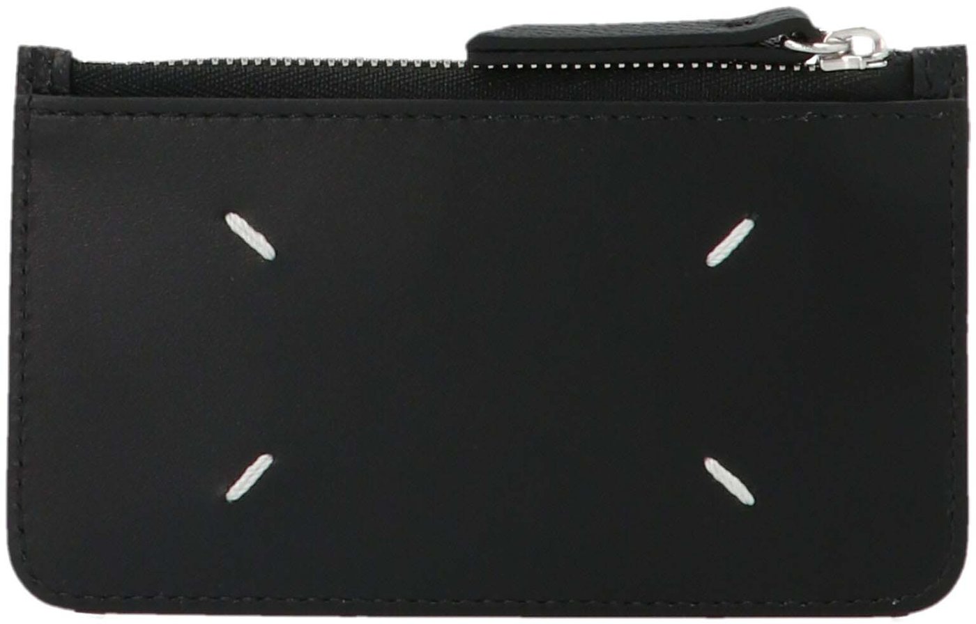 Maison Margiela Black Calfskin Cardholder