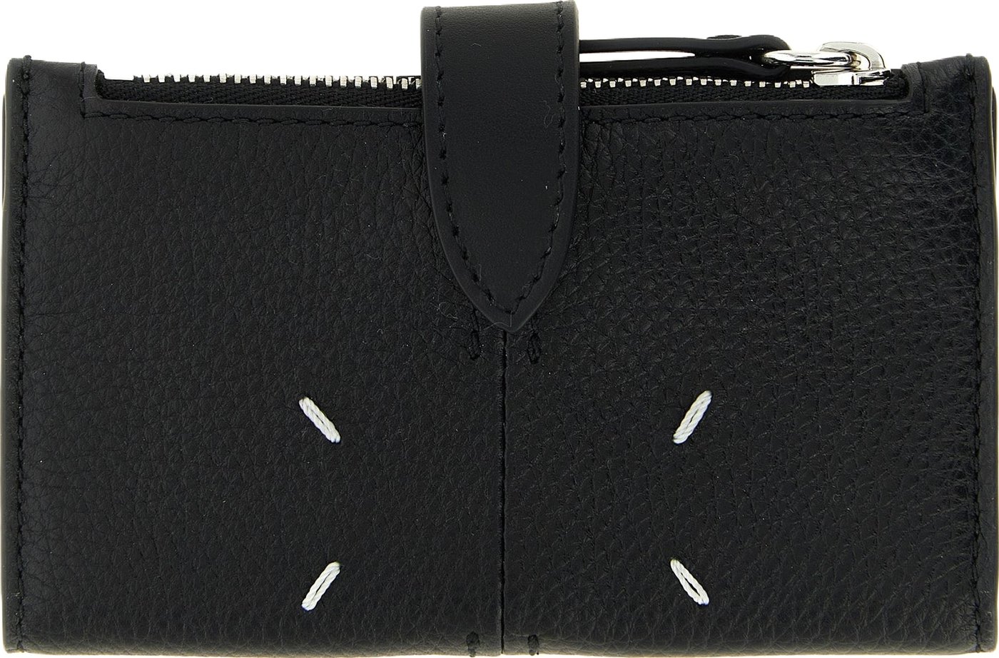 Maison Margiela Black Calfskin Cardholder
