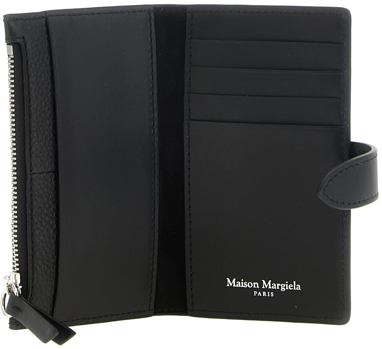 Maison Margiela Black Calfskin Cardholder