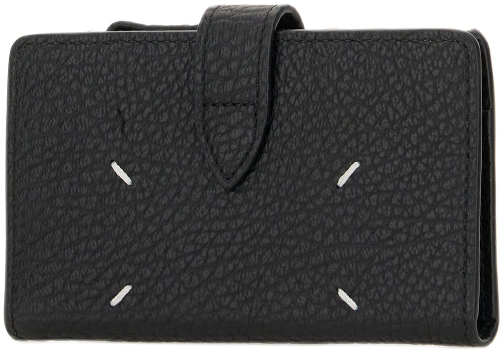 Maison Margiela Black leather wallet