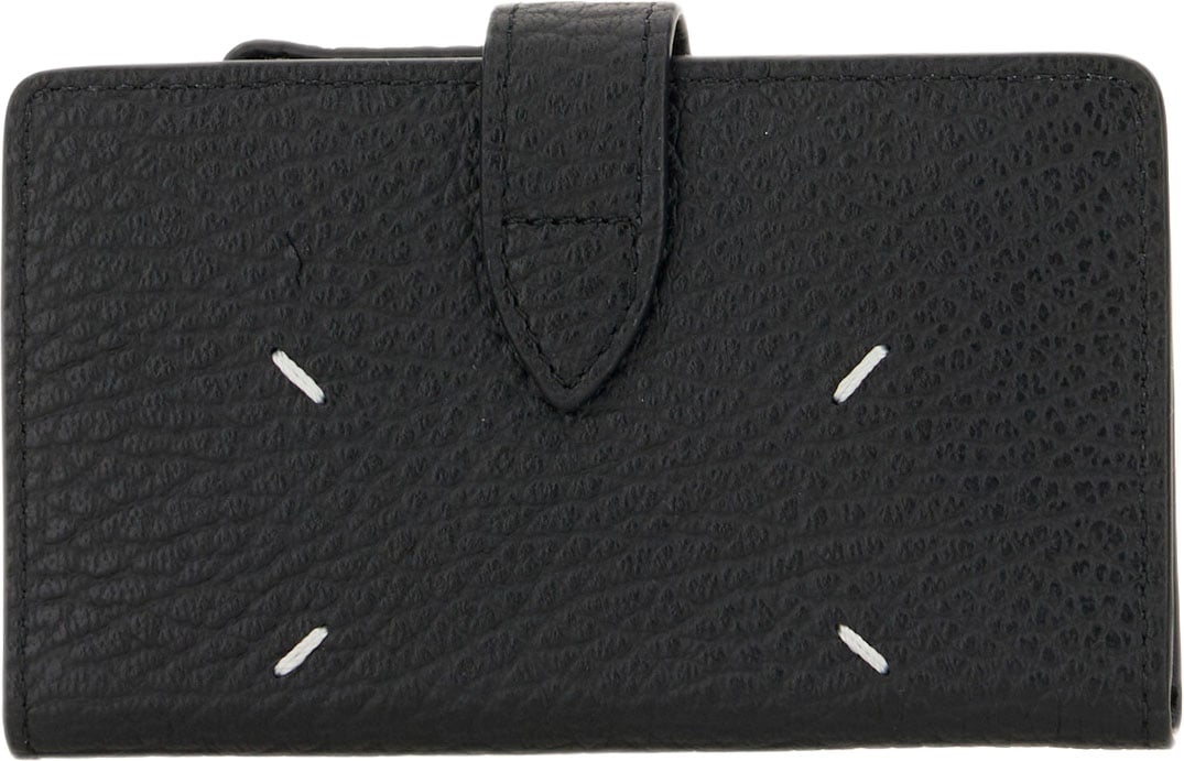 Maison Margiela Black leather wallet