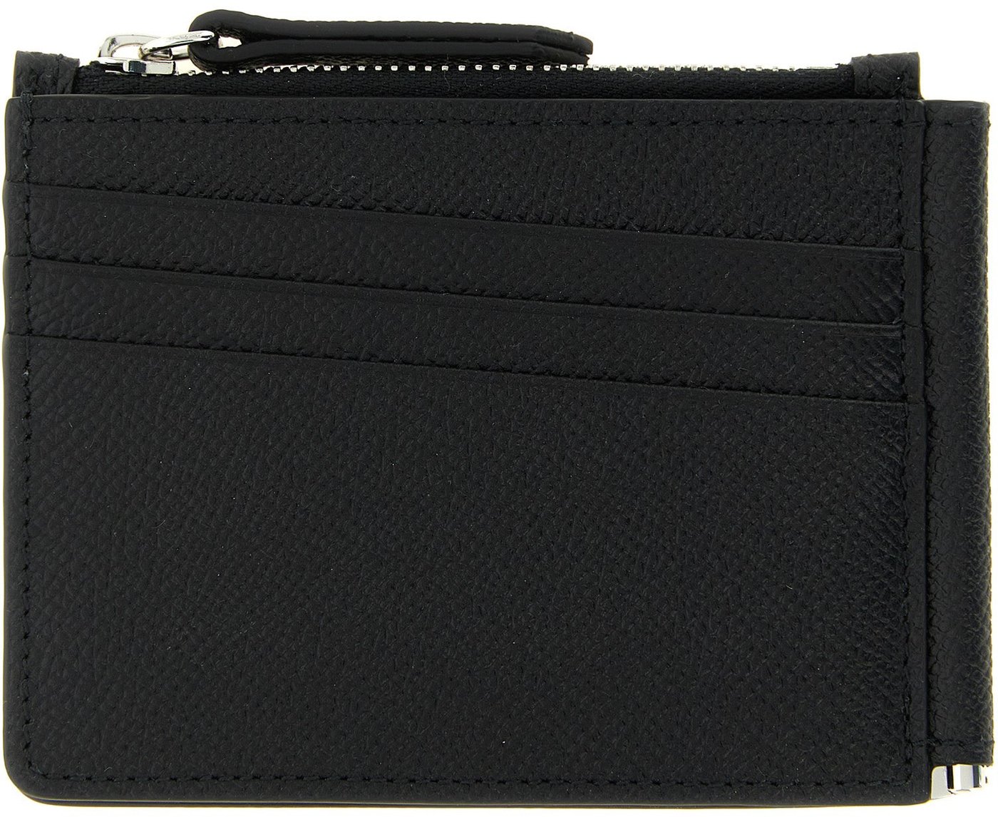 Maison Margiela Black Calfskin Cardholder