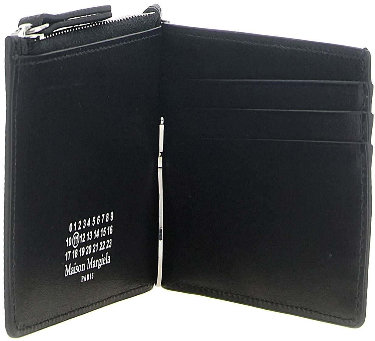 Maison Margiela Black Calfskin Cardholder