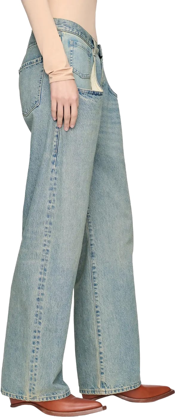 Pants 5 Pockets Blue