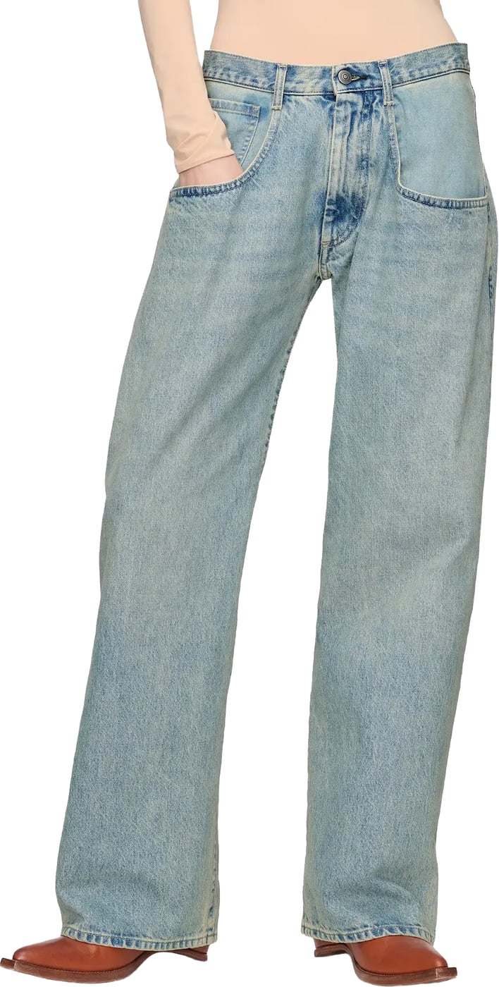 Pants 5 Pockets Blue