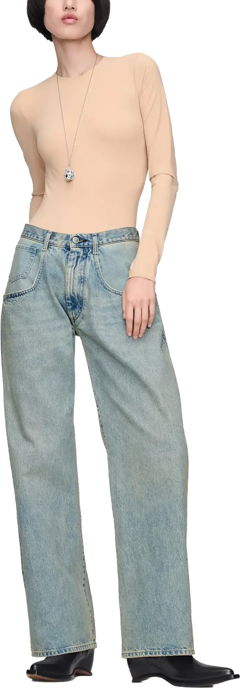 Pants 5 Pockets Blue