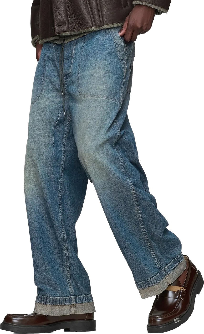 Pants Washed Blue