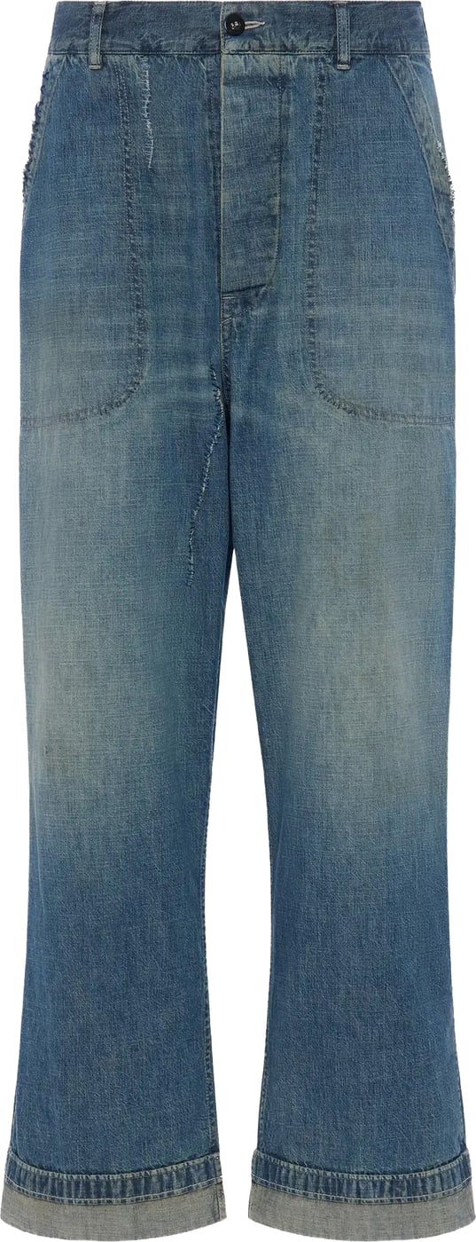 Pants Washed Blue