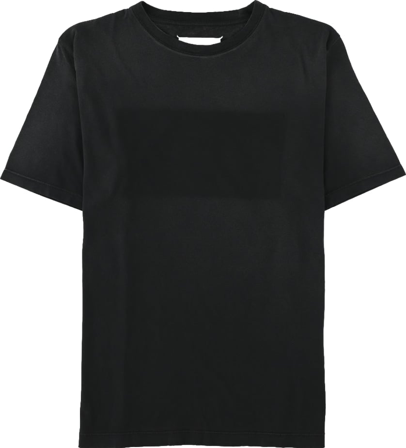 T-Shirt In Jersey Di Cotone Con Inserti Tonali