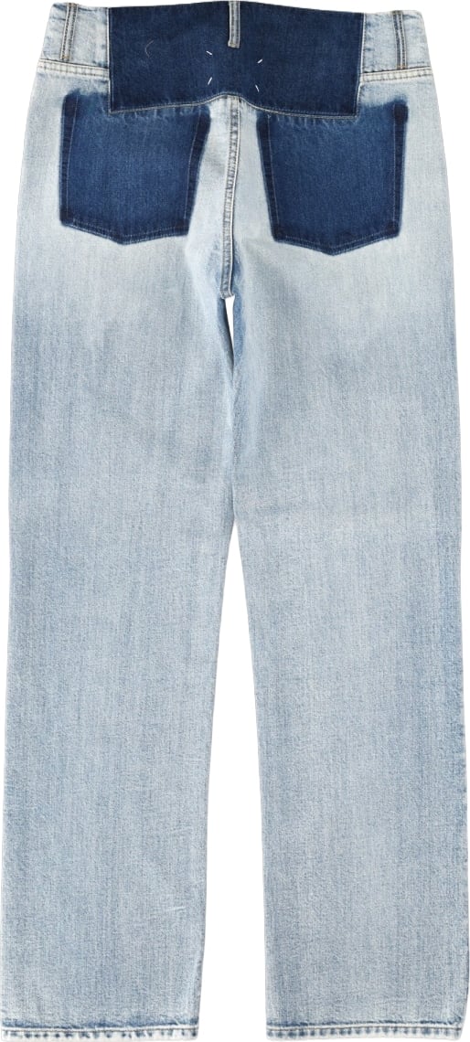 Jeans A Gamba Dritta in denim
