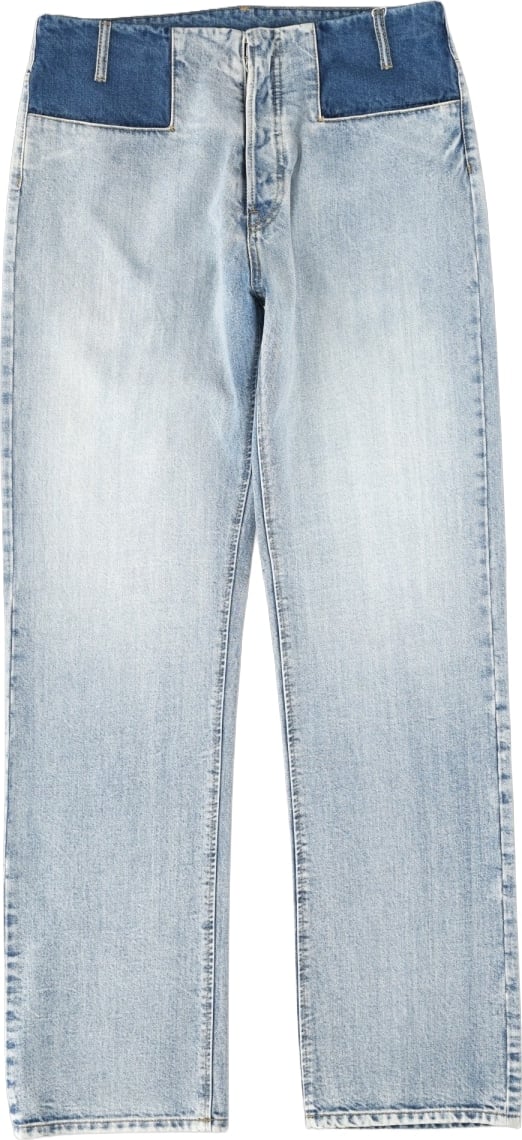 Jeans A Gamba Dritta in denim