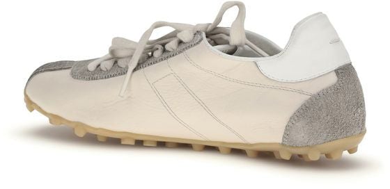 Maison Margiela Beige Goatskin Athletic Sneakers