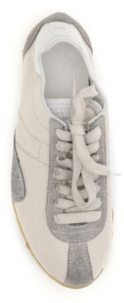 Maison Margiela Beige Goatskin Athletic Sneakers