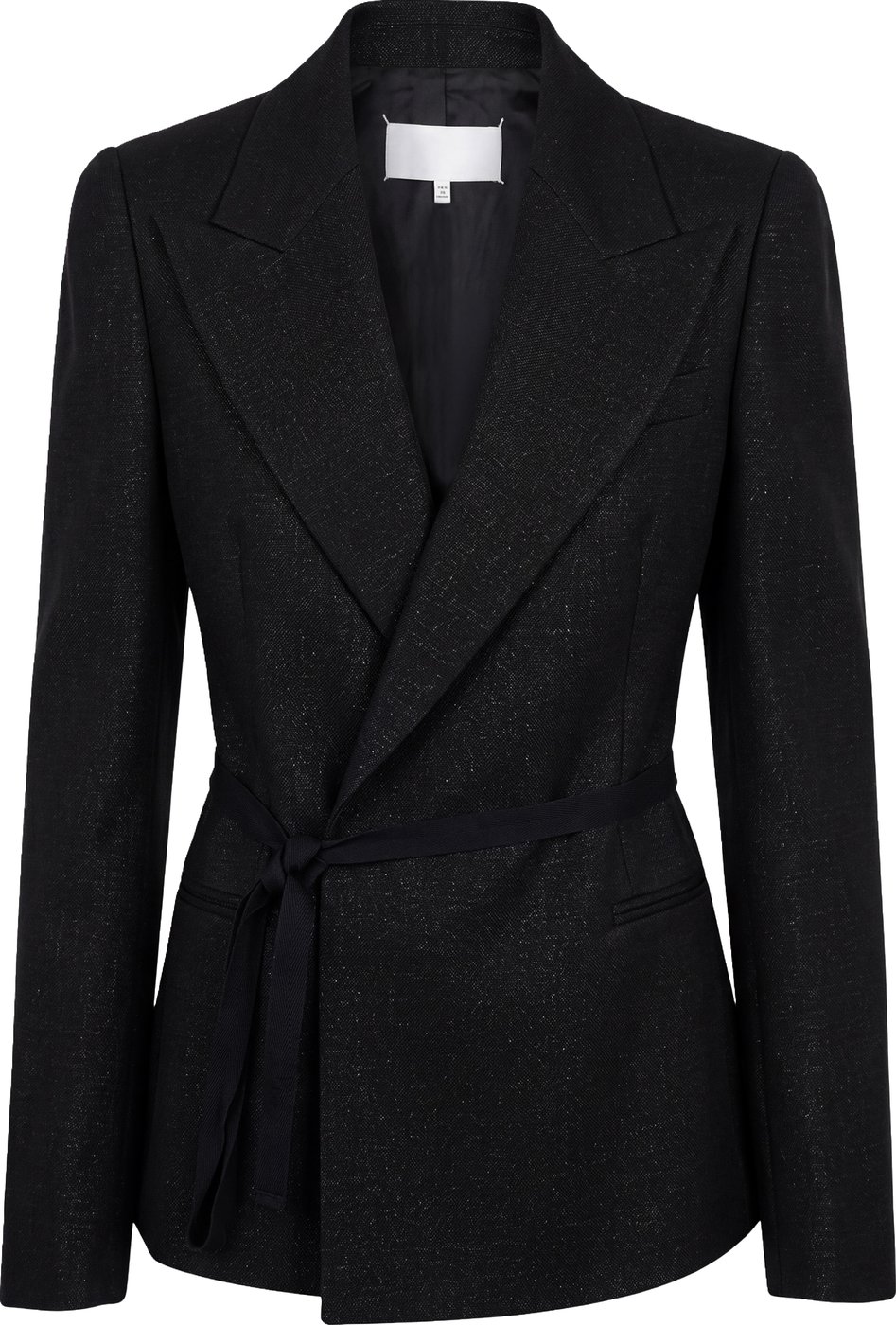 Double-breasted wool jacket