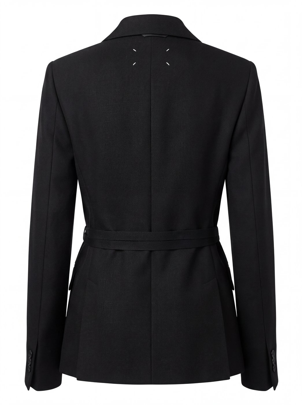 Double-breasted wool jacket