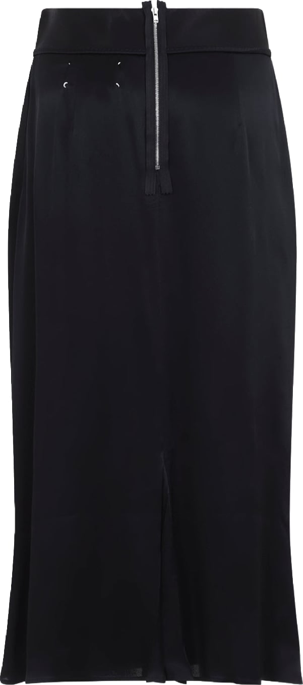 Maison Margiela Satin Midi Skirt